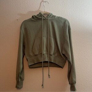 Zara cropped hoodie